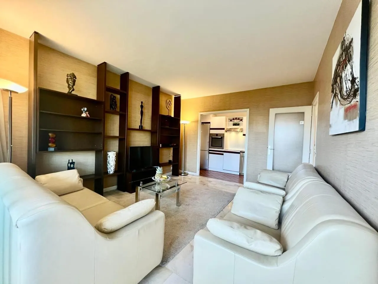 B038 Spacieux Appartement Proche Croisette Parking Cannes Apartment
